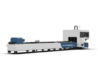 Machine de découpe laser de tubes à deux mandrins