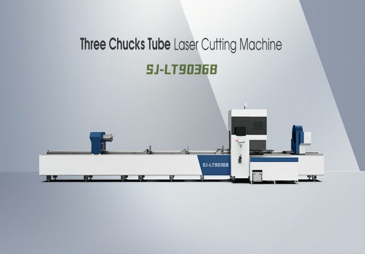 Three Chucks Tube Laser Cutting Machine China factory_China manufacture ...