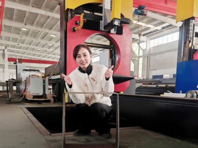 1200MM Profile Steel Fiber Laser Cutting Solution