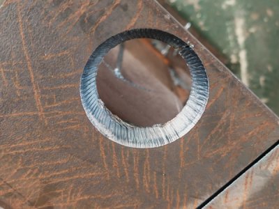 Laser Cutting Machine for Hole Cutting but not round